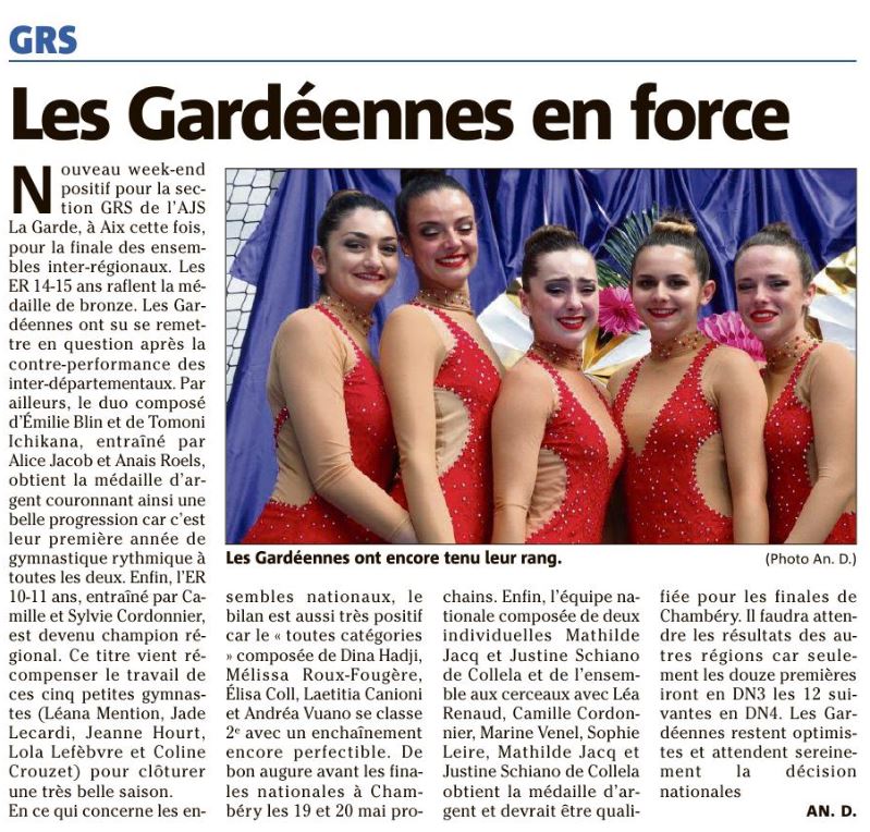 Presse-Aix en Provence - 22 avril 2018